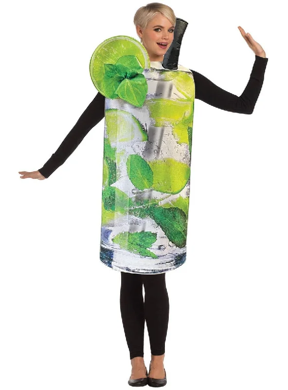 Mojito Cocktail Adults Funny Dress Up Costume Tunics Chic elegant