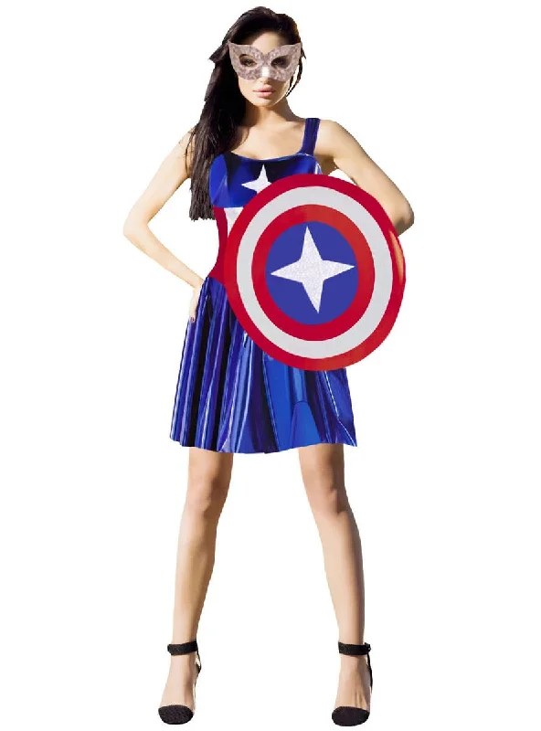 American Hero Womens Fancy Dress Costume Tunics Brand named