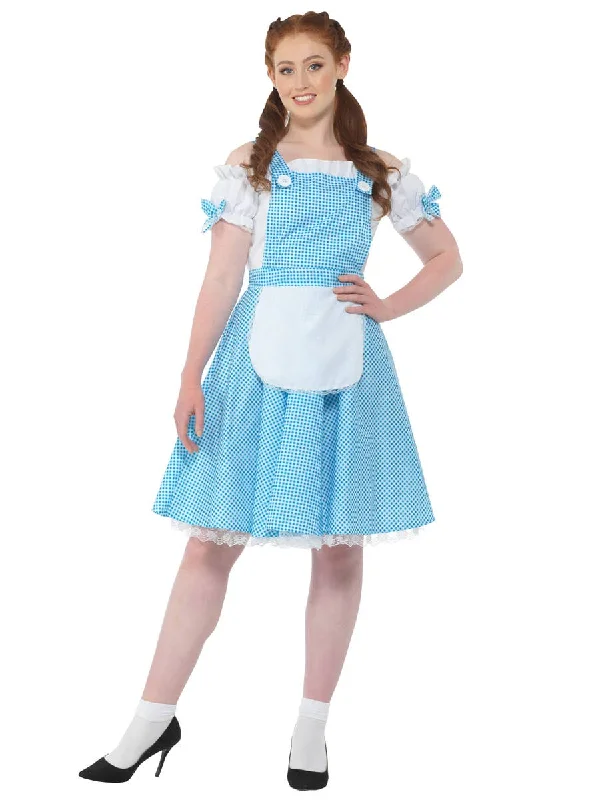 Darling Dorothy Womens Fancy Dress Costume Tunics Bridal satin