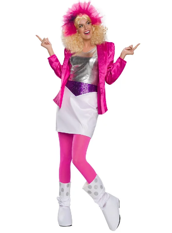 Barbie Rocker Womens Licensed Fancy Dress Costume Tunics Chic elegant