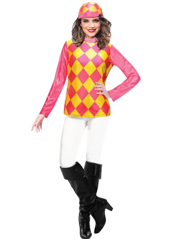 Melbourne Cup Jockey Womens Fancy Dress Costume Tunics Review highly