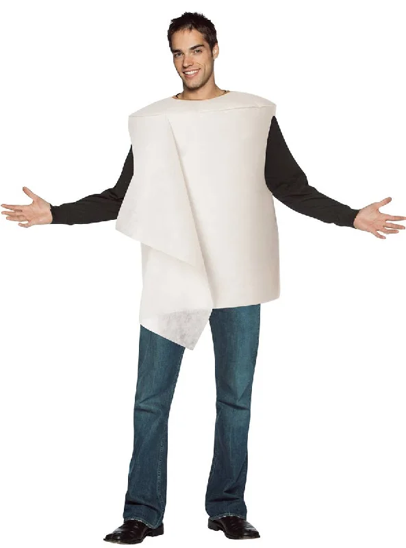 Giant Toilet Paper Roll Adults Dress Up Costume Tunics Sophisticated sleek