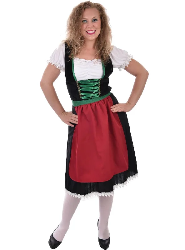 Alpine Maiden Womens Oktoberfest Dress Up Costume Tunics Modern contemporary