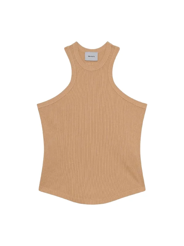 Tank Top Americana / Warm Sand white tank top