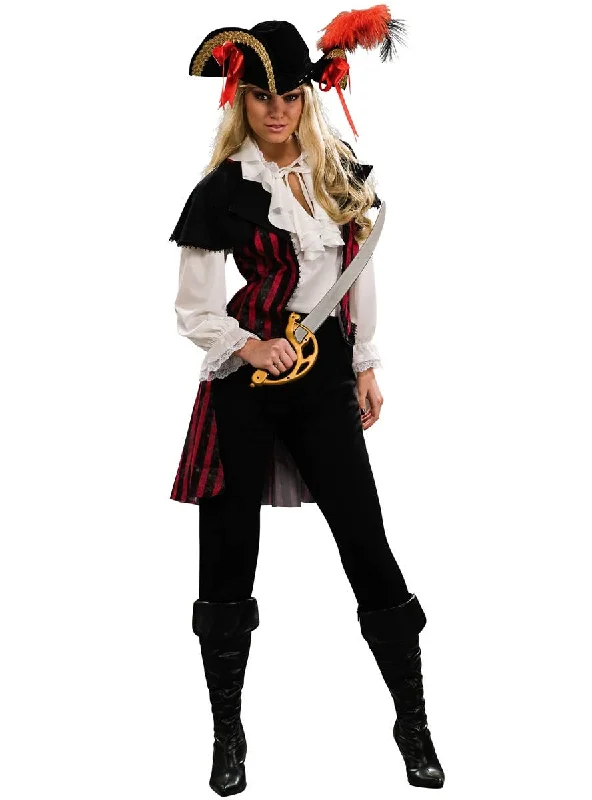 Maria La Fay Womens Pirate Dress Up Costume Tunics Seasonal trendy