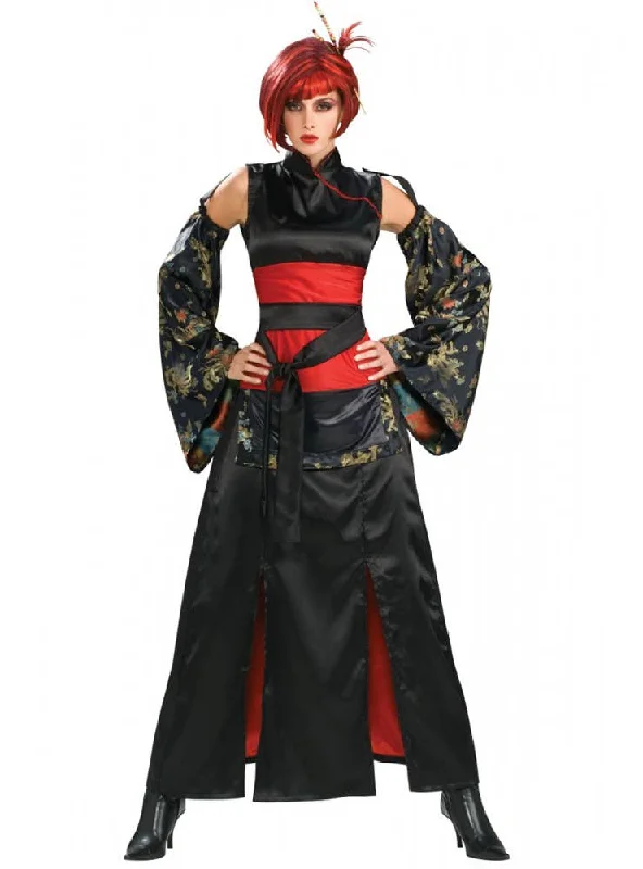 Dragon Mistress Womens Japanese Samurai Dress Up Costume Tunics Custom made