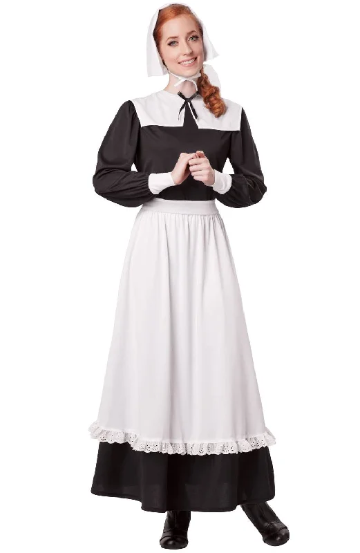 American Pilgrim Womens Fancy Dress Costume Tunics Custom made