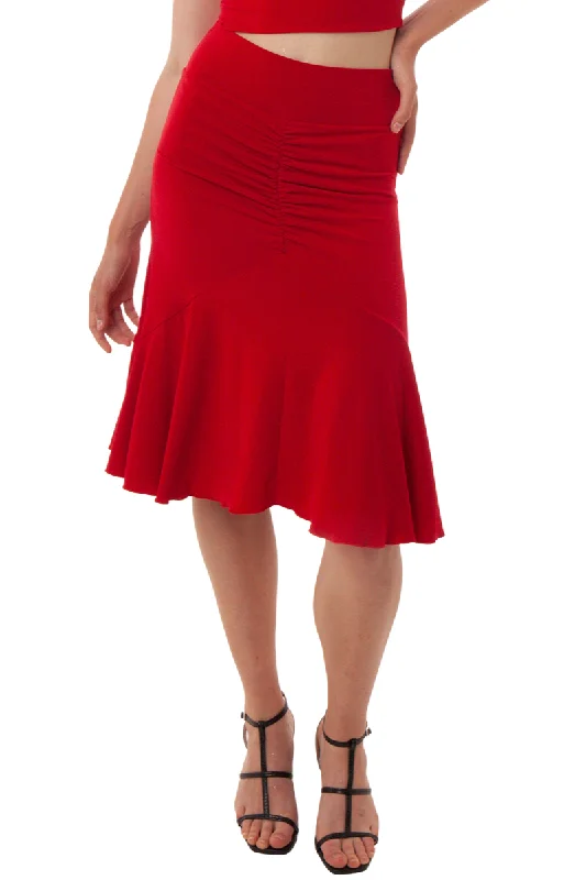 Gathered Tango Skirt corduroy skirt durable