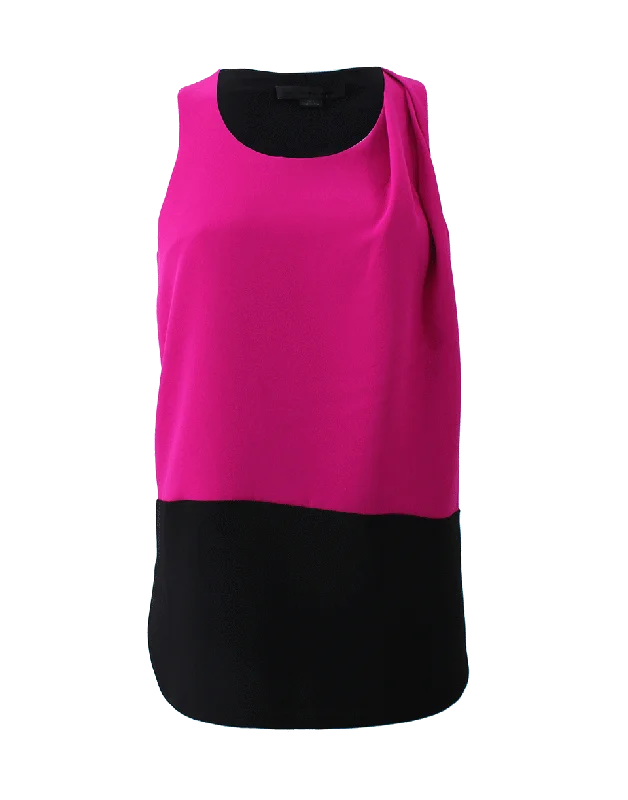 Colorblock Tank Top navy tank top