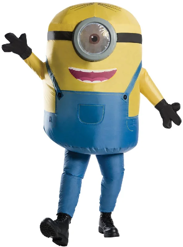 Inflatable Despicable Me Adults Minion Fancy Dress Costume Tunics Corduroy durable