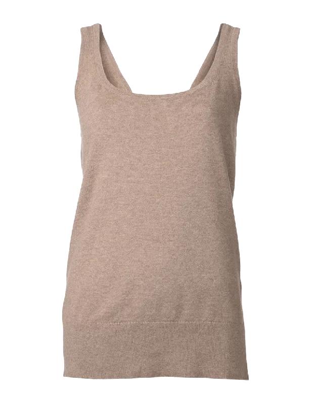 Cashmere Tank Top breathable tank top