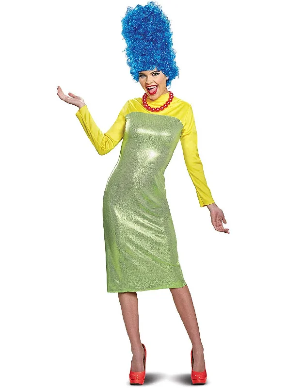 Marge Simpson Womens Deluxe Plus Size Fancy Dress Costume Tunics Occasion special