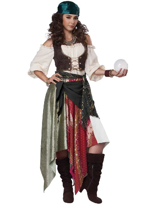 Pirate Gypsy Womens Dress Up Costume Tunics Polka dots