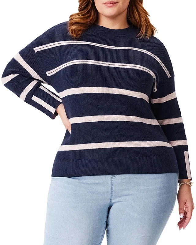 Nic+Zoe Plus Pullover Port Neck Pullover