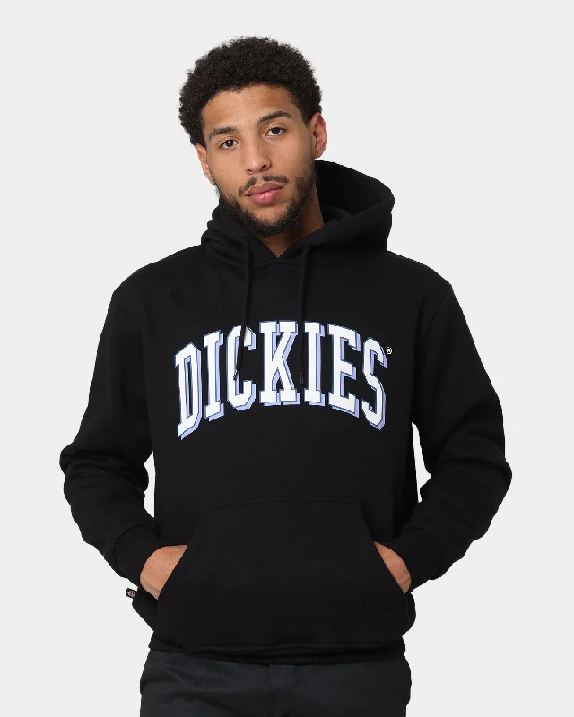 Dickies Longview Hoodie Black Hoodie with Slim Fit Tailored Modern