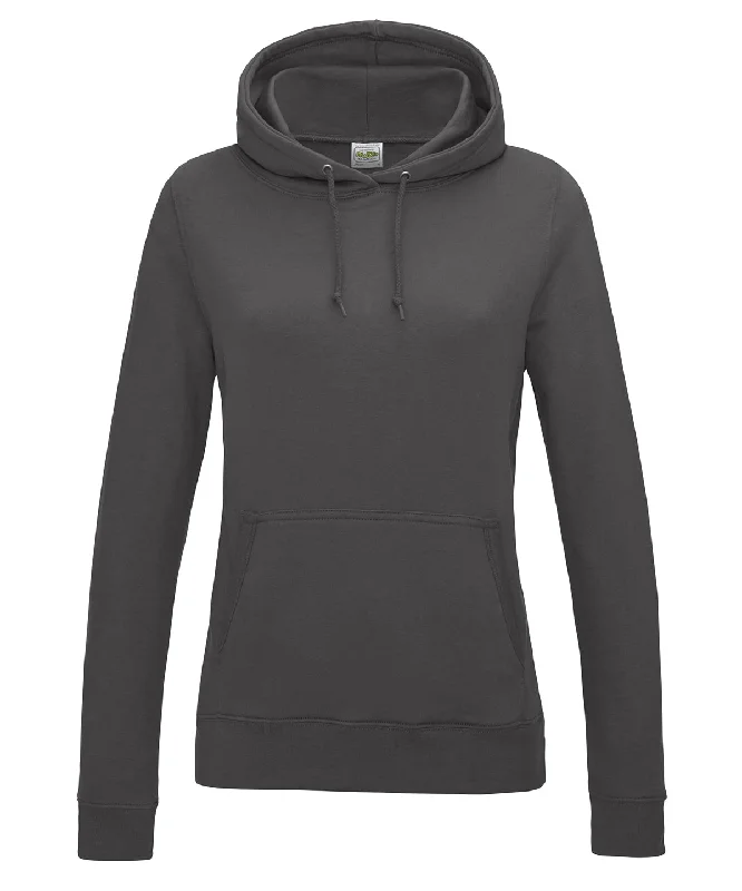 Charcoal - Women's College Hoodie Hoodie Sweatshirt Pullover