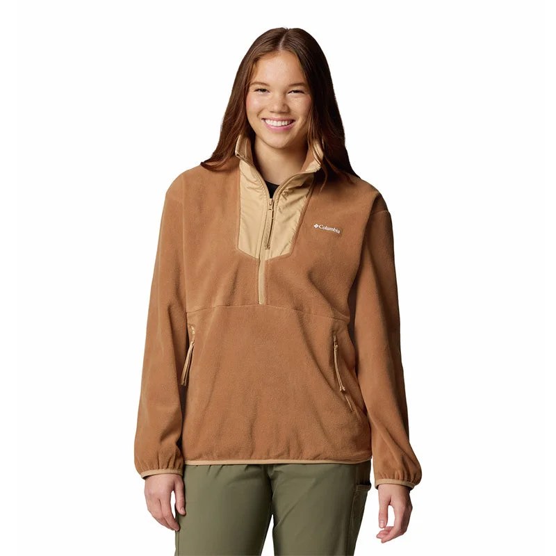 Women's Sequoia Grove™ Half Zip Fleece Pullover Notched Neck Pullover