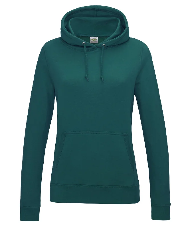 Jade - Women's College Hoodie Hoodie with Back Slit Movement Comfort