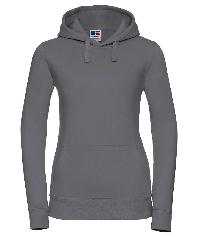 Convoy Grey - Women's authentic hooded sweatshirt Hoodie with Raglan Sleeves Sporty Comfortable