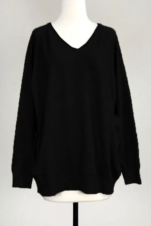 Black Magic Sweater Fitted Loose Oversized