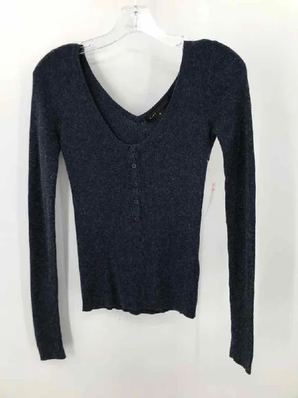 Pre-Owned Marc Jacobs Navy Size Small Sweater Print Jacquard Patchwork