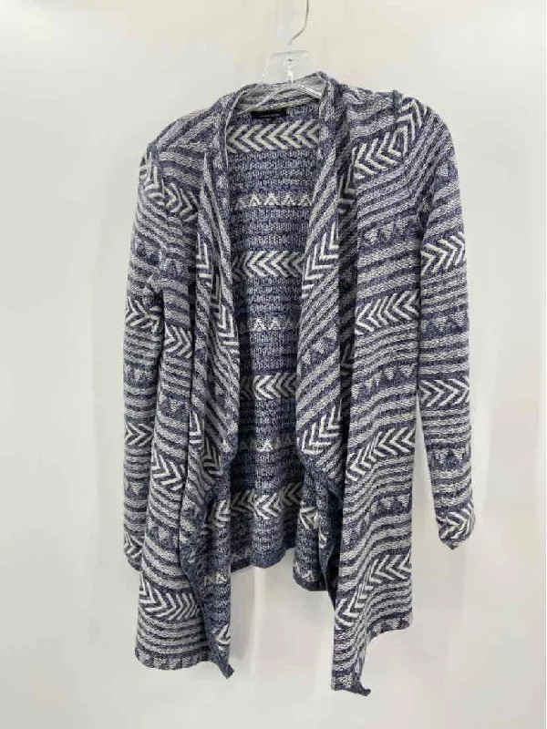 Pre-Owned Lucky Brand Blue Size Small Cardigan Sweater Wool Sweater Cotton Sweater Cashmere Sweater