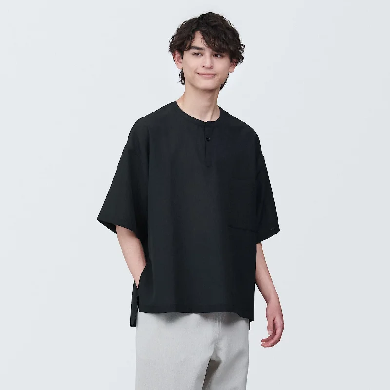 MUJI Labo Breathable UV Protection Pullover Shirt Asymmetrical Hem Sweater