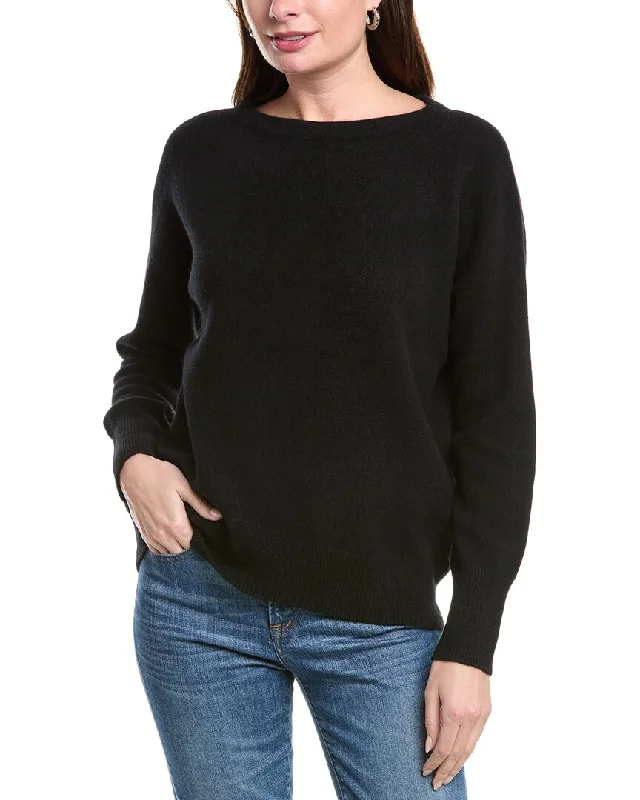 Vince Wool & Cashmere-Blend Sweater Transparent Opaque Sheer