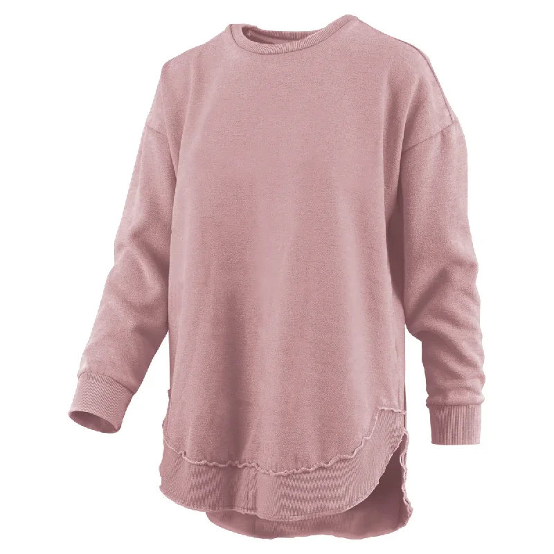 Royce Ladies Fleece Dusty Rose Poncho Pullover RDG65W10SLD-DRS Turtleneck Warm Pullover