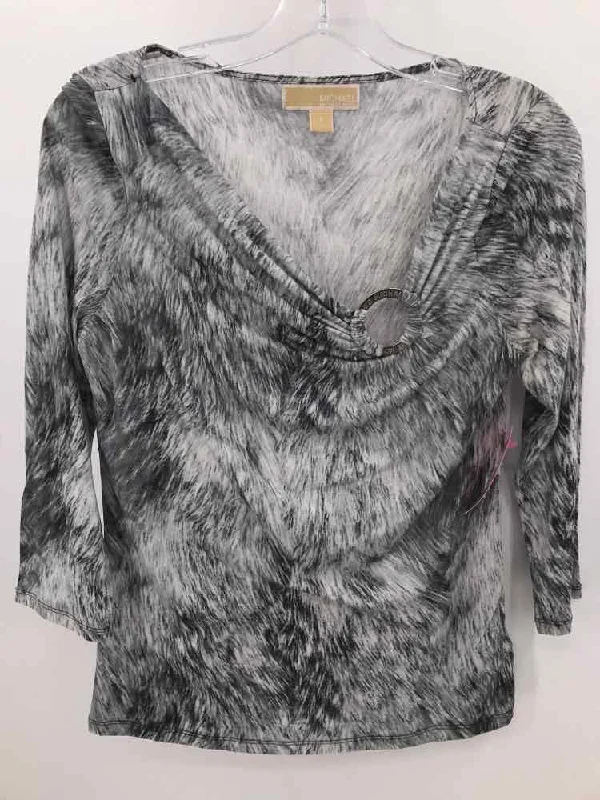 Pre-Owned MICHAEL Michael Kors Grey Size Small Sweater Layered Multi-layer Single Layer