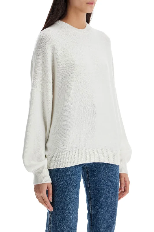 Khaite Cashmere Margaux Pullover Tight Sleeve Top