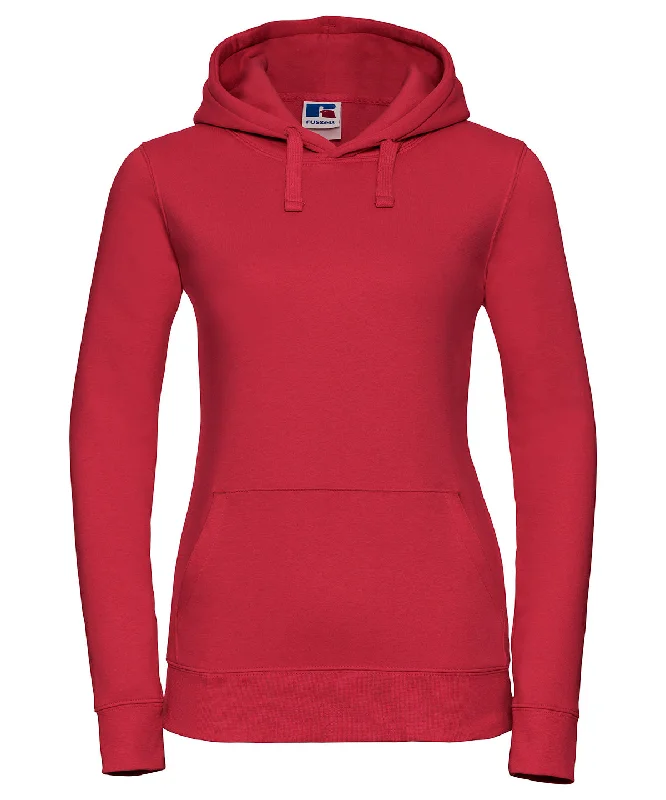 Classic Red - Women's authentic hooded sweatshirt Hoodie with Longline Fit Extended Stylish