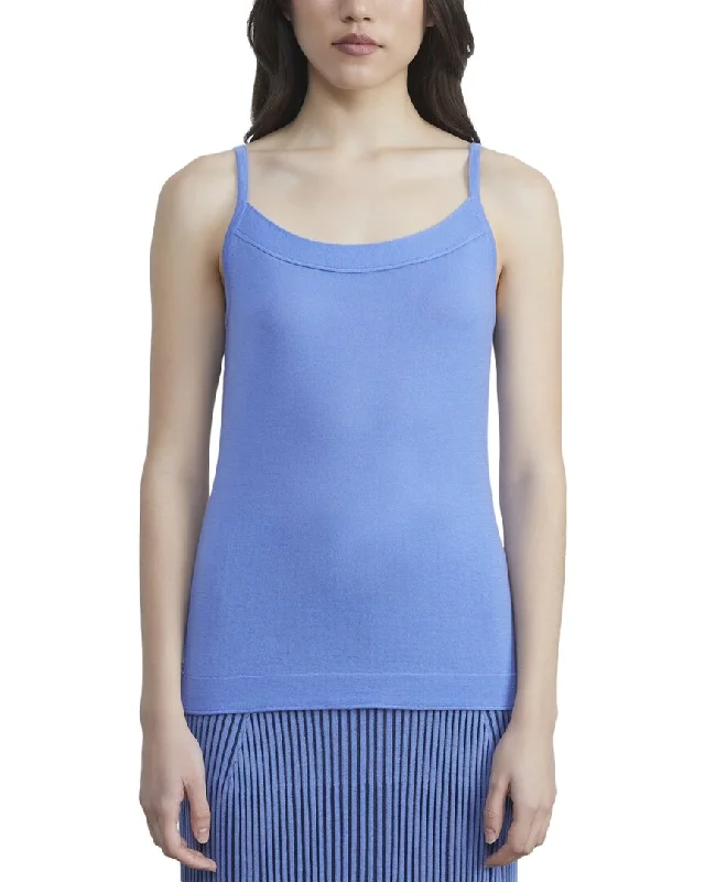 Lafayette 148 New York Cashmere Sweater Tank Layered Multi-layer Single Layer