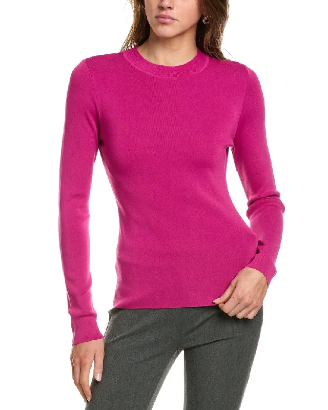 Bcbgmaxazria Crewneck Pullover Alpaca Blend Soft