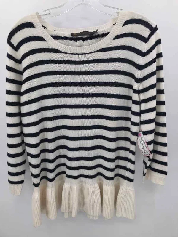 Pre-Owned Outback Red White Size XL Stripe Sweater Stylish Fashionable Trendy