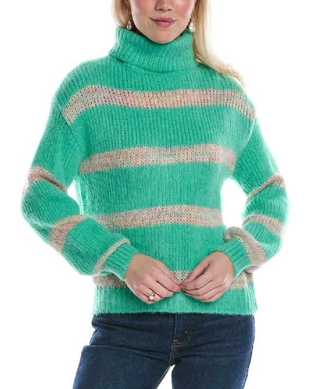 Anna Kay Isolede Cashmere-Blend Pullover Soft Wool Sweater