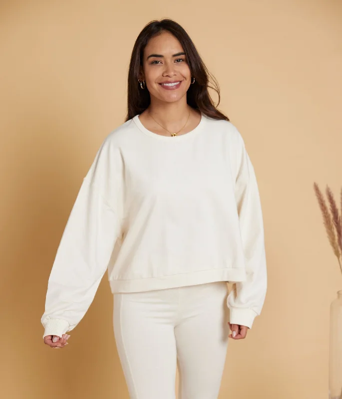 Ada Pullover - Pearl Short Sleeve Top