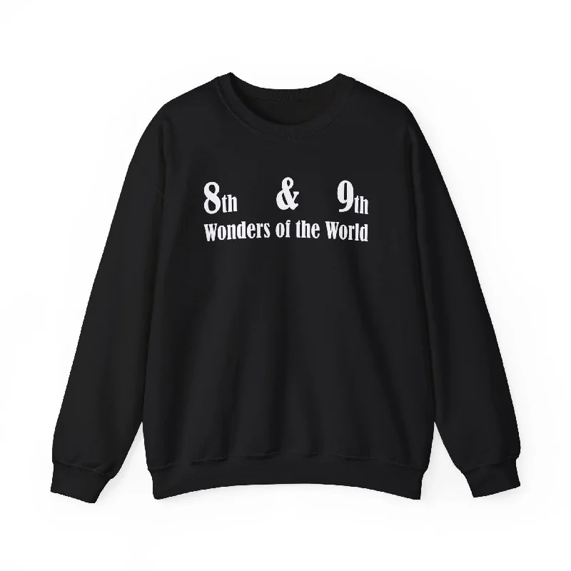 8th and 9th Wonders of the World - Sweatshirt Hooded Sweatshirt Casual Wear Street Style