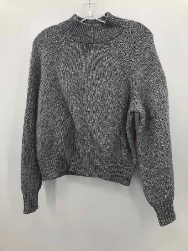 Pre-Owned Banana Republic Grey Size Small Sweater Slim Fit Regular Fit Oversized