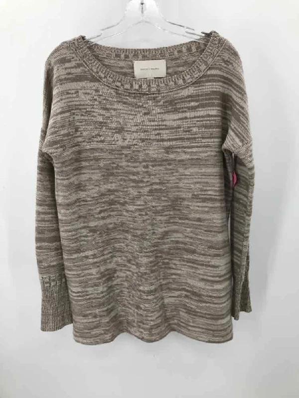 Pre-Owned Brochu Walker Tan Size Small Sweater Spandex Blend Rayon Blend Denim Blend