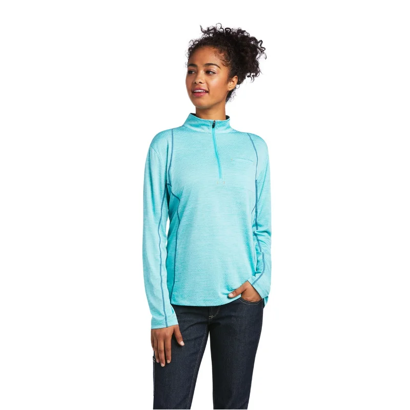 Ariat® Ladies Rebar Meadowbrook 1/2 Zip Long Sleeve Pullover 10039541 Long Sleeve Pullover