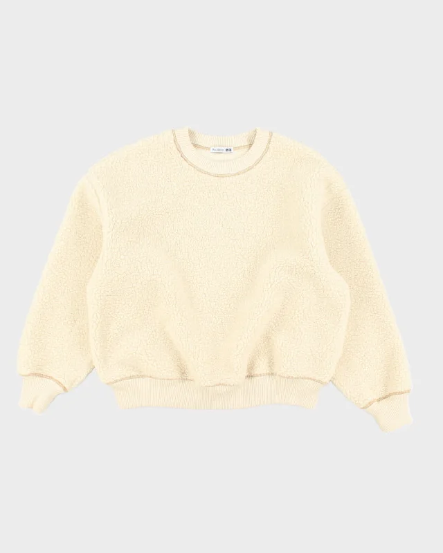 Uniqlo x J.W. Anderson Lined Pullover Fleece - M Shawl Collar Sweater