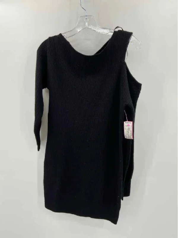 Pre-Owned Ramy Brook Black Size XXS Sweater Soft Cozy Warm