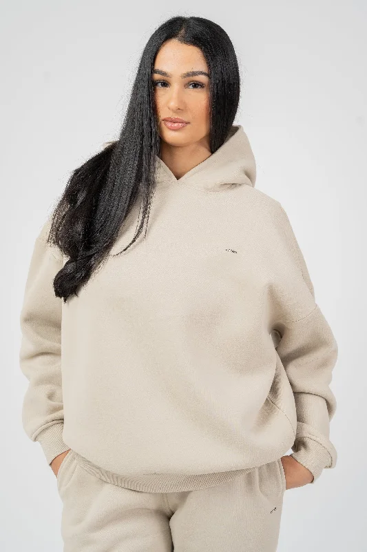 RECOVERY OVERSIZED HOODIE Hoodie with High Neck Warm Protective