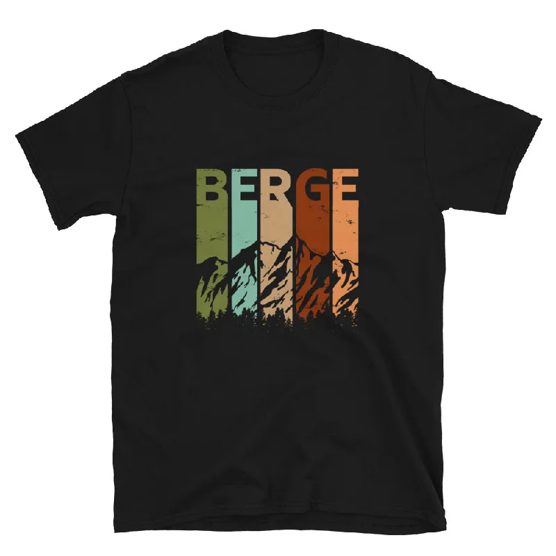 Berge - Vintage - T-Shirt (Unisex) Modern Contemporary Chic