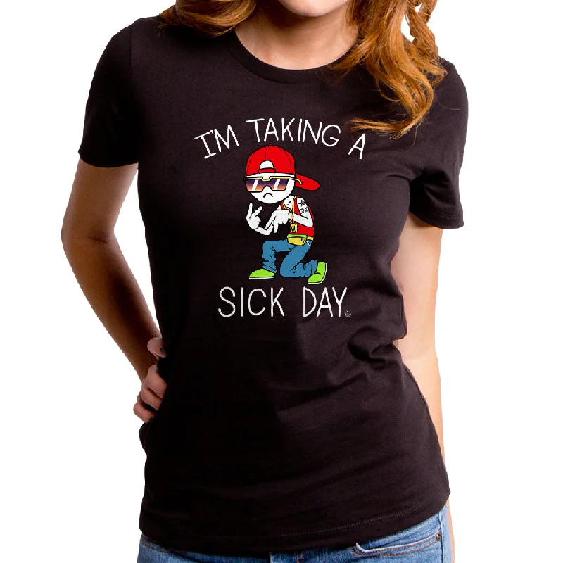 Sick Day Women's T-Shirt Houndstooth Herringbone Solid