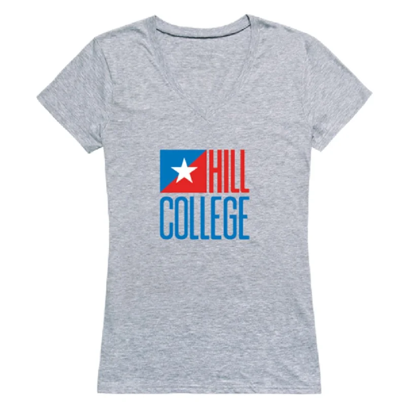 Hill College Rebels Womens Seal T-Shirt Anti-Pilling Machine Wash Handmade