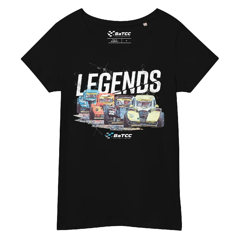 Legends Car Racing Women’s t-shirt Wool Fabric Cashmere Fabric Tweed Fabric