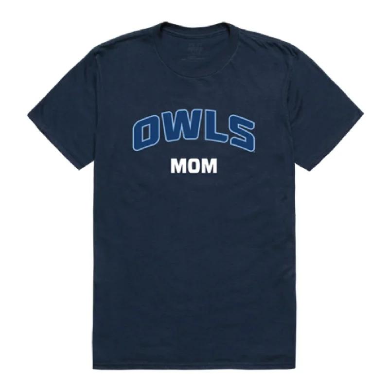 Mississippi University for Women The W Owls Mom T-Shirts Collared T-Shirt Boat Neck A-Line