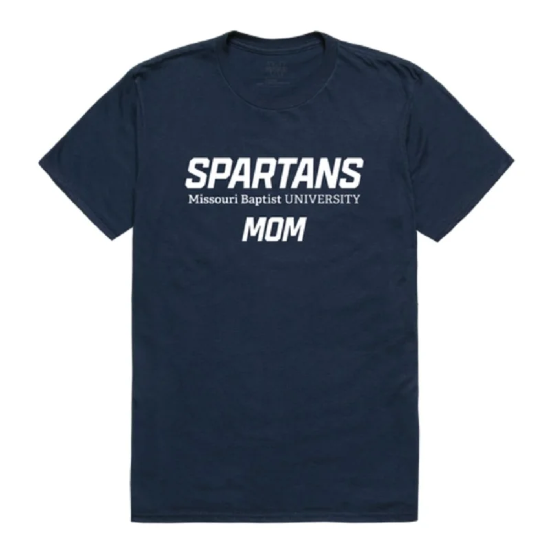 Missouri Baptist University Spartans Mom T-Shirts Collared Crew Neck Turtle Neck